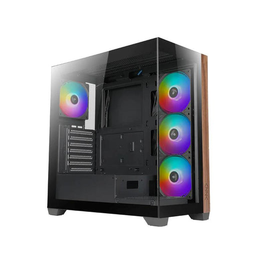 Gaming Case AZZA Neptune ATX Black (4x120mm RGB)