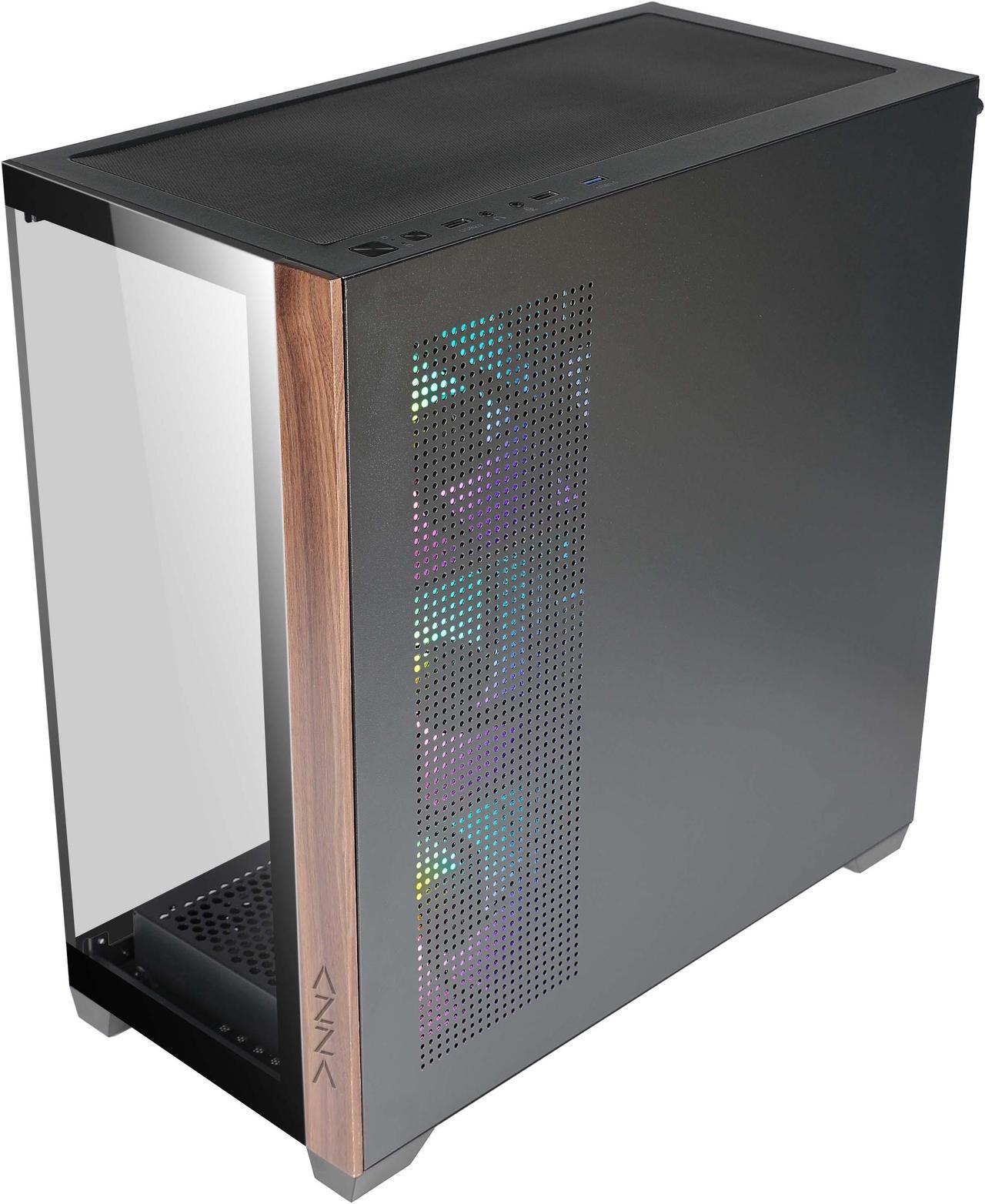 Gaming Case AZZA Neptune ATX Black (4x120mm RGB)