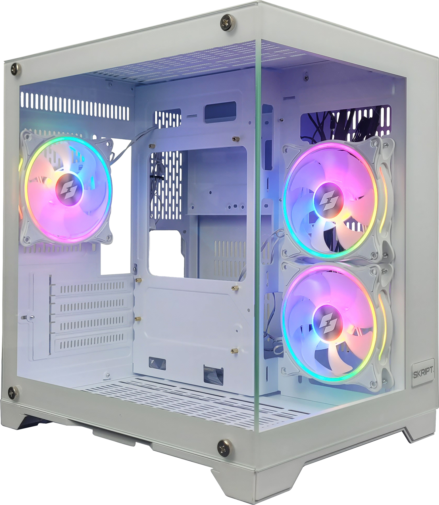 Skript SKT-NANO: LAN-Ready 3x Fans RGB mATX (Open Box)